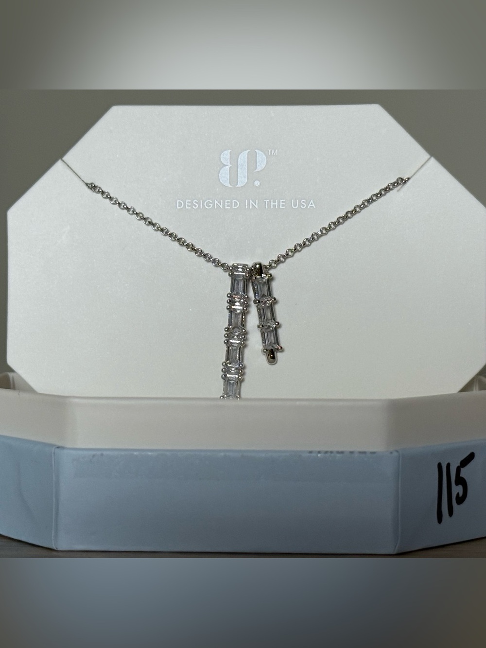 Bomb Party OG Necklace “Classic Sparkle” Brand New! #115
